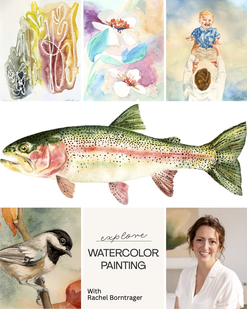 Explore Watercolor Workshop at Crystal Bridges